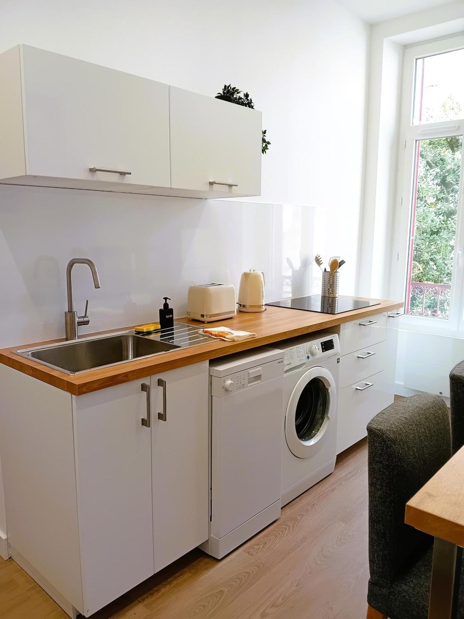 101 - Appart Renove Avec 1 Chambre Spacieuse - Tram Et Clinique Mutualiste A 1 Min Grenoble Eksteriør billede