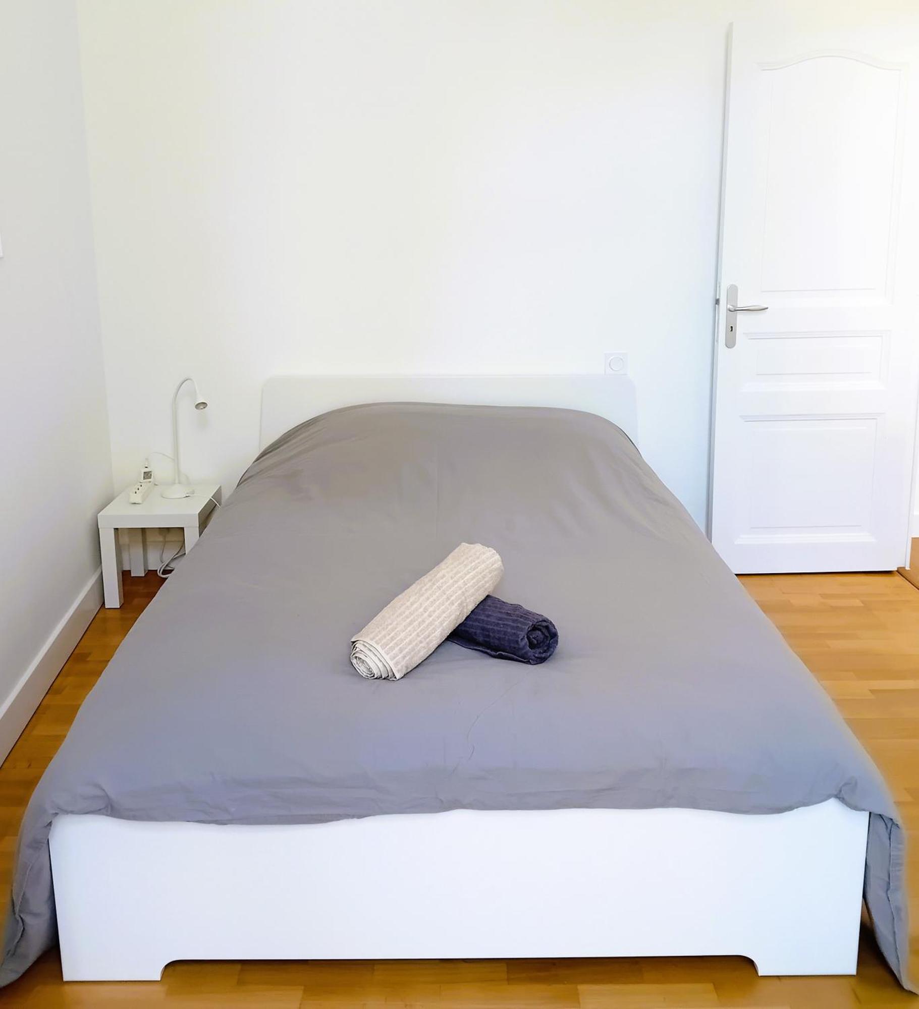 101 - Appart Renove Avec 1 Chambre Spacieuse - Tram Et Clinique Mutualiste A 1 Min Grenoble Værelse billede